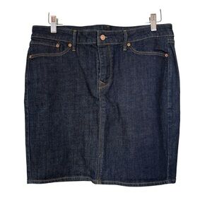 Levi’s Dark Blue Denim  R Tab Rare Mini Skirt size 12